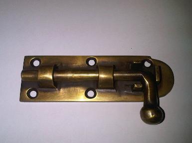 Brass door lock Code W.030B L_94mm W_30mm